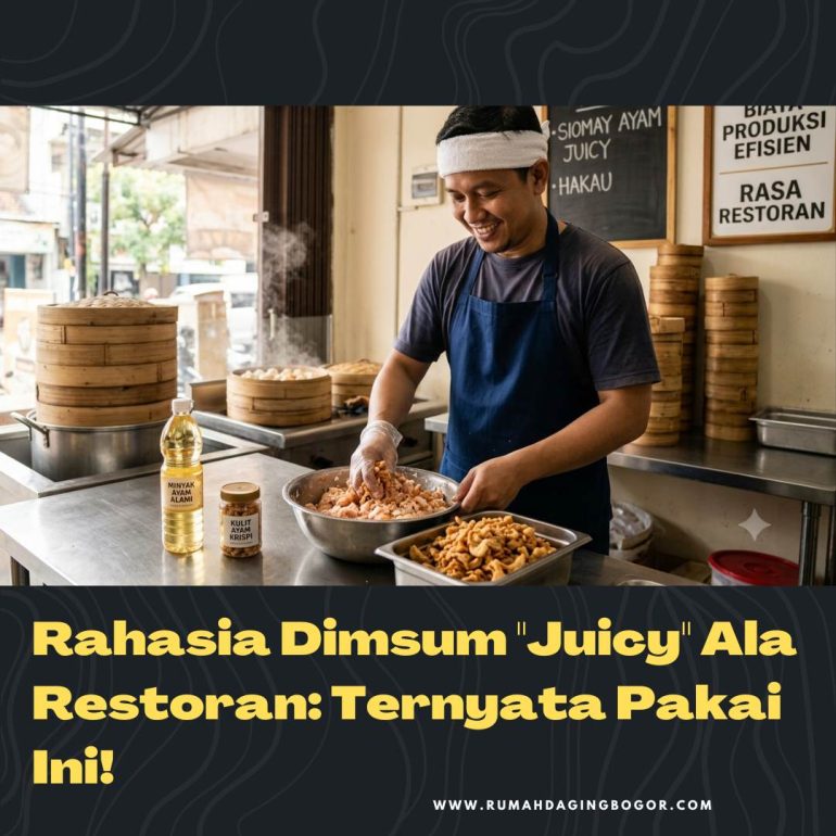 Rahasia Dimsum “Juicy” Ala Restoran: Ternyata Pakai Ini!